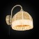 Sconces Citilux "Basel" CL407315, 20x26 cm, 1x40W, e27, brown color