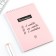 Notepad A5, 40 l. Cardboard cover. "Pink"