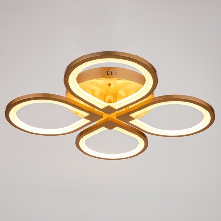 Lamp "Galaxy" 033700 LED 100W gold 57x57x7.5cm