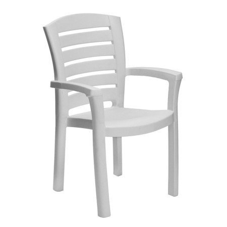 Capri armchair white, 50 x 58 x 92 cm