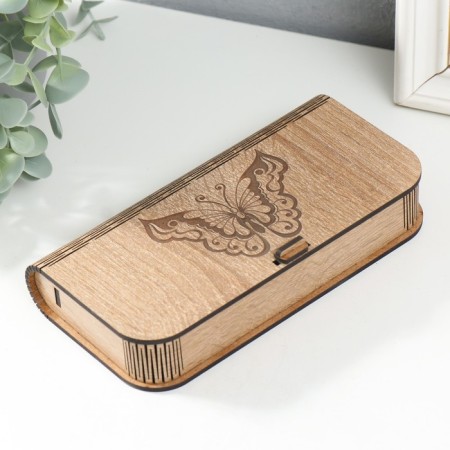Casket "Butterfly" 17x8.5x3 cm
