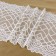 Lace elastic fabric, 240 mm × 2.7 ± 0.5 m, white color
