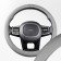 SkyWay braid, eco-leather, Standart-2 m, gray, S01102482