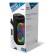 Portable karaoke system Smartbuy Mega Boom 2, 50 W, AUX, USB, BT, 4000 mAh, black