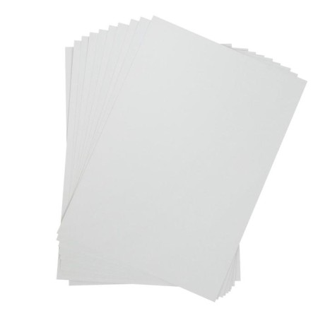 White cardboard A4, 10 sheets "Gazebo", coated, 200 g/m²-1