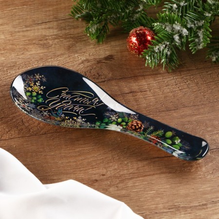 Standing under the spoon "Happiness and Good luck", 21.2 x 7.5 cm-1