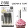 Candles for the cake "Happy Birthday", 6 pcs., 9 x 15 cm.