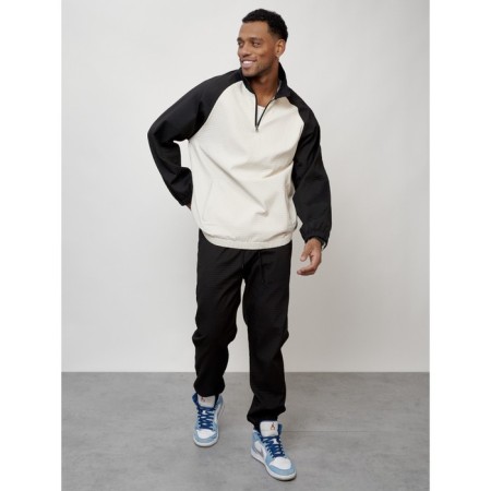 Sports suit men's, size 50, black color-13