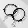 Bracelets "Demetrons" key, black color, l = 12.5 cm