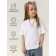 T -shirt Children's Amarobaby Stripe, height 122 cm, white color