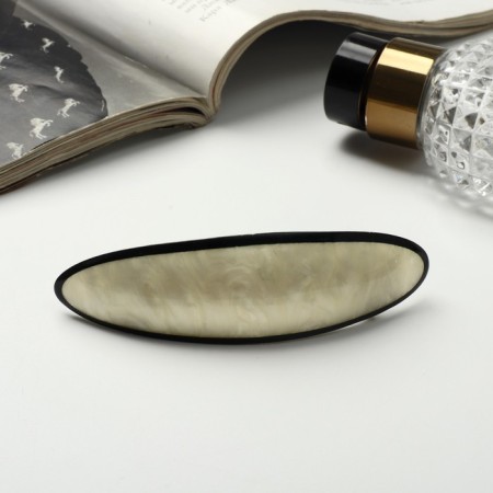 Halfish hair clip "Avior" shine, 9 cm, mix