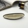 Halfish hair clip "Avior" shine, 9 cm, mix