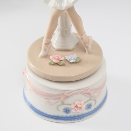 Souvenir Ceramics under porcelain "Ballerina" 22x9x9 cm-5