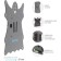 KROMAX Casper-200 Kromax, for TV, fixed, 15-43 ", up to 30 kg, 21 mm from the wall, black