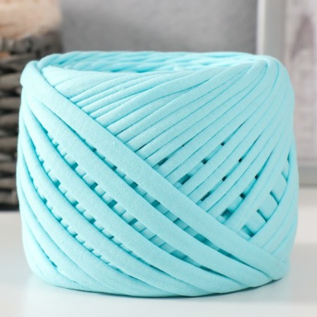 Facial knitwear yarn 200 ± 10 g (frosty mint)
