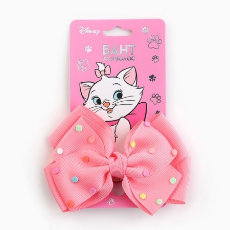 Outlet. Hair bow on a hairpin, 11.5 cm, kitty Marie