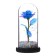 Nightlight "Blue Flower" LED from batteries 3haaa 11x11x22 cm