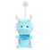 Soft toy "Dracosha" on a suction cup, 12 cm, color mix