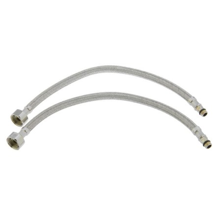 Accoona A4677 kitchen mixer, two -wound, with a nut, silumin, chrome-1