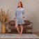 Robe, size XL, gray color