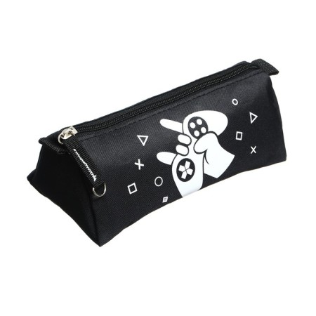 Penal soft, 1 compartment, 85 x 200 x 65 mm, voluminous, Phoenix "Joyast" Black/White 61897