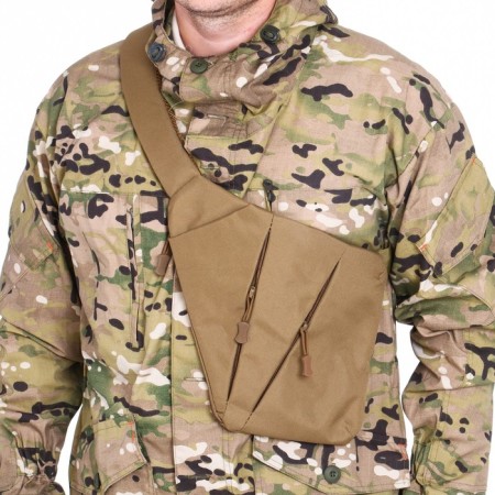 Bag on the shoulder "Adventure", khaki, 23 x 30 cm-4