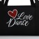 Female sports bag, textura, small size, black color