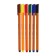 A set of capillary handles, 6 colors Berlingo "Rapido", 0.4 mm, trihedral, euro suspension