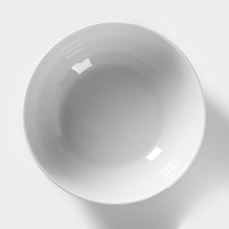 Porcelain shade "Ptashka" 600 ml, d = 15.2 cm, white color-3