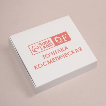 Cosmetic sharpener, with a lid, double, mix color-10