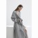 Essential bathrobe, multilayer muslin, size S, color gray color