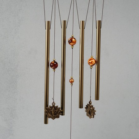 Wind Music Metal "Ganesha: Wisdom and Blessing" 4 tubes 1.8x16x57 cm-3