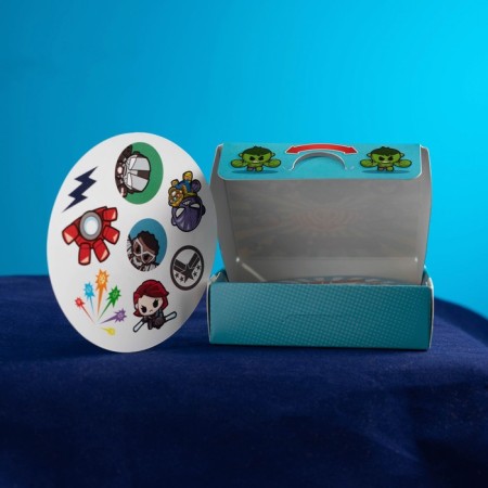 Card game to the speed and reaction "Dubbl", 55 cards, 5+, Avengers-1