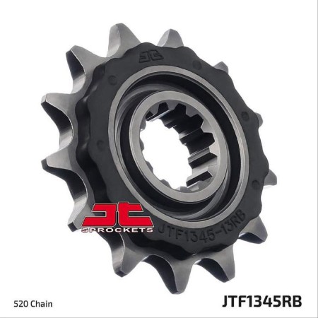 Leading star, JT 1345.13RB with a damper, chain 520, 13 teeth