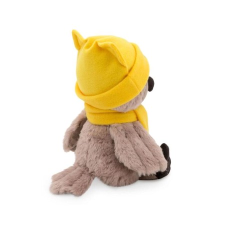 Soft toy "owl Sonya", in a hat of a kitten, 20 cm-3