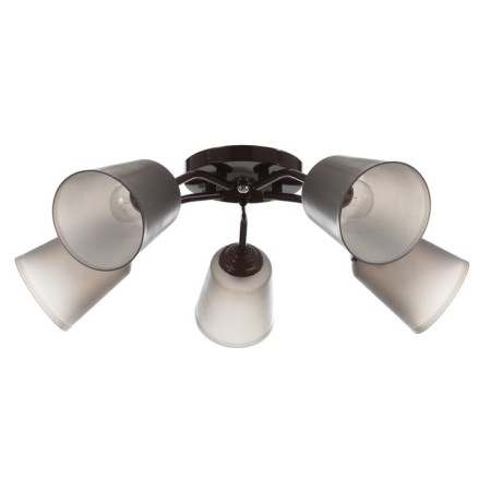 Causte "Online" (cylinder) 5x15W E27 Model: BR 00222 Wenge/Black