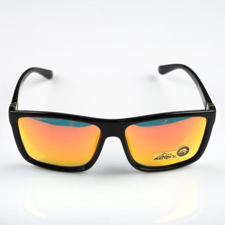 Sunscreen glasses "Master K.", 14 x 14.5 x 5 cm, lens 5 x 5 cm, orange