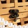 The lambing decorative (sequoia) chest, 21x16x10 cm, 1 pc.