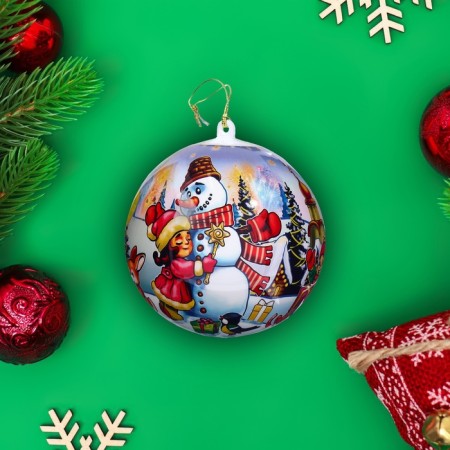 New Year. Flays glazed "Vologda Fairy Tale", 150 g