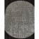 Oval Merinos Kair, size 160x230 cm, Gray color
