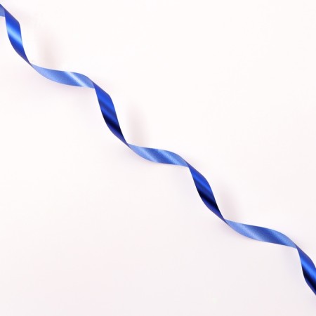Plastic tape "metallic", 1.2cm x 45m, blue-2