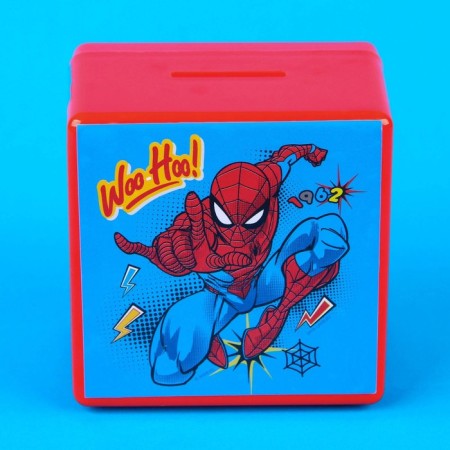 Piggy bank safe, 8.8 cm x 7.5 cm x 8.8 cm "Spider-Men", Spider-Man-4