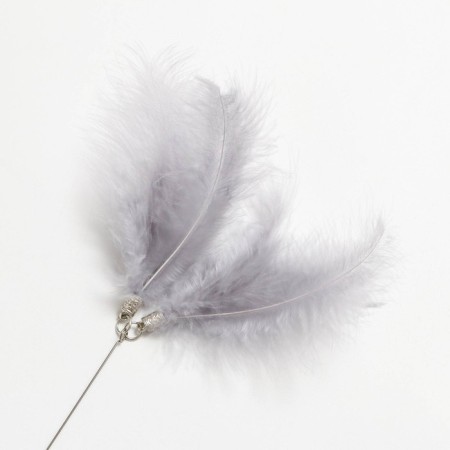 Domesting "Soft Memory" with feathers and bells, 60 cm-1