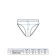 Panties for a girl, height 146-152 cm, 3 pcs