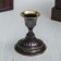 Brown -free brass on 1 candle "jita" 6x6x7 cm