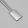Magnet for varnish "Diagonal", 9 cm, color gray color