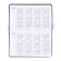 Purple Dated 2025, 64 sheets, Devente.bravo, solid cover to leatzers with foam rubber, thermo embossing, block 70 g/m2, blue, 155 x 95mm