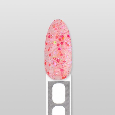 Polygel for building Glitter, 3 phase, 30 ml, LED/UV-4