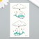 Tattoo on the body color "Kit flies on the cloud" 6x10.5 cm