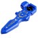 Ultraspin combat top, top, starting device with a grip, color mix
